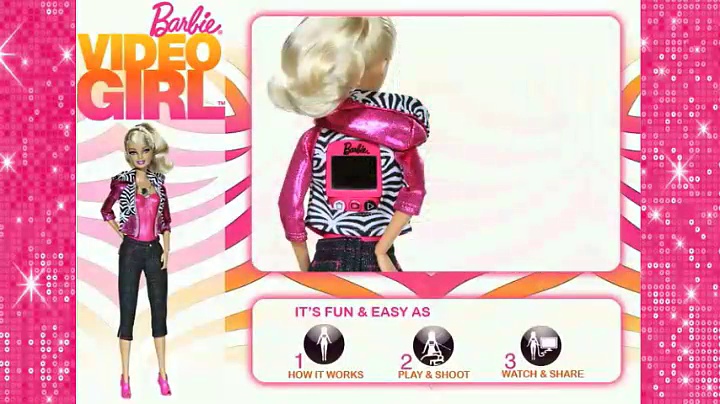 Barbie video caja