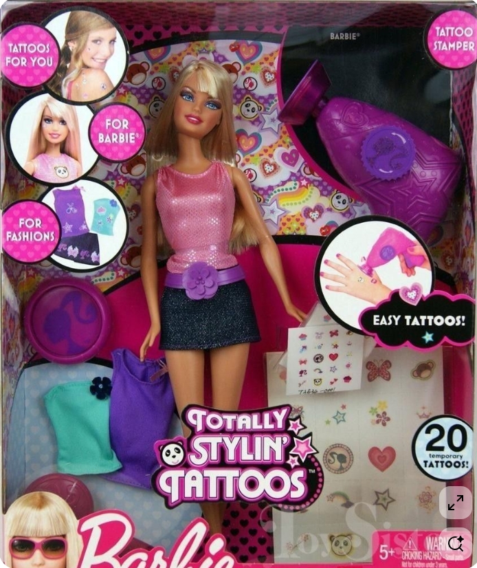 barbie tatoo